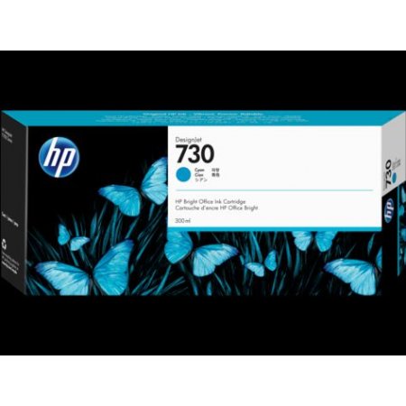 HP 730 300-ml Cyan Ink Cartridge  originální