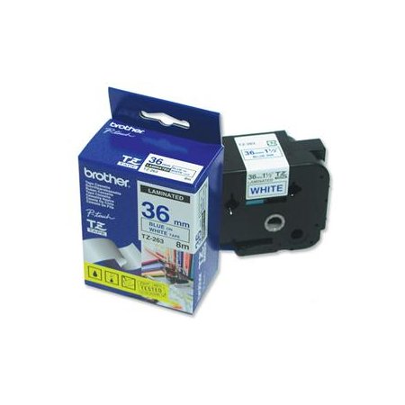 TZE-263,  bílá/modrá, 36mm originální