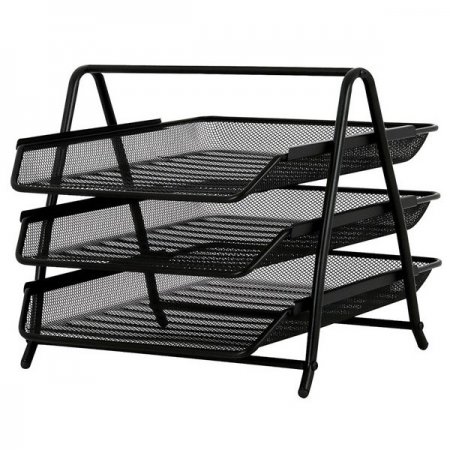 Trojbox drátěný černý