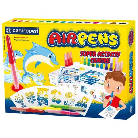Centropen Foukací fixy na papír SUPER ACTIVITY CENTRE 1500/15 barev