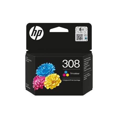 HP 308 ink. náplň tříbarevná, 7FP20UE originální