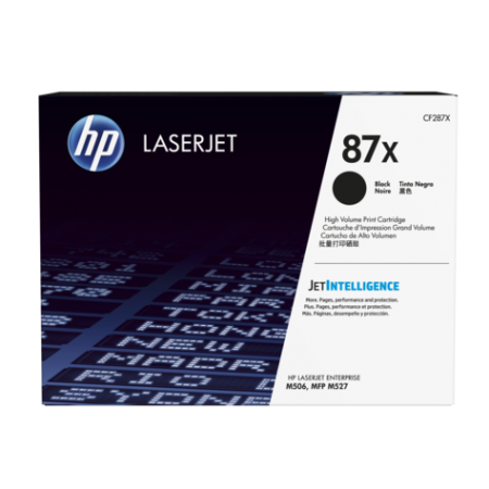 HP 87X černý toner velký, CF287X originální