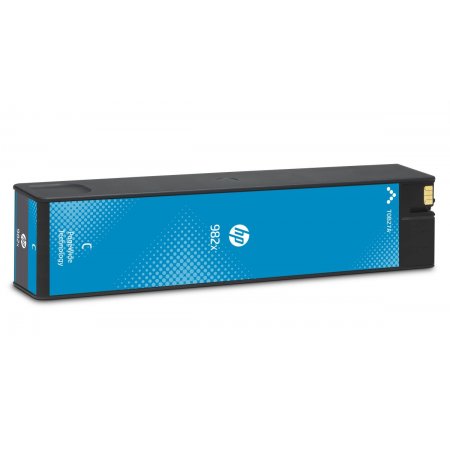 HP 982X Azurov  kazeta PageWide , T0B27A originál