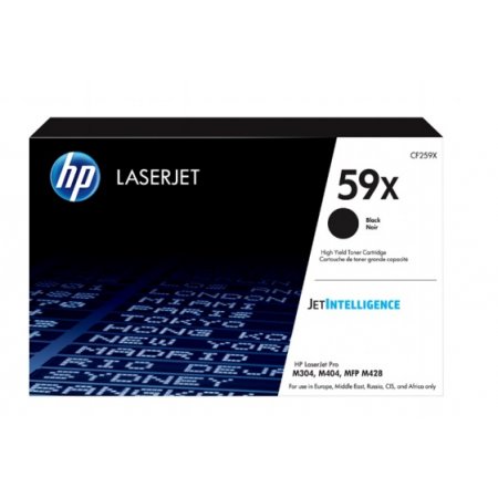HP 59X Black LaserJet Toner Cartridge, CF259X originální