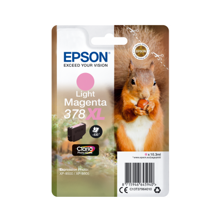 Epson Singlepack Light Magenta 378 XL originální
