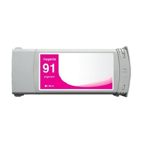HP C9468A - renovovaná červená cartridge hp 91 