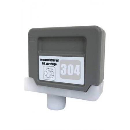 Canon PFI-304GY - kompatibilní cartridge šedá (3858B001)