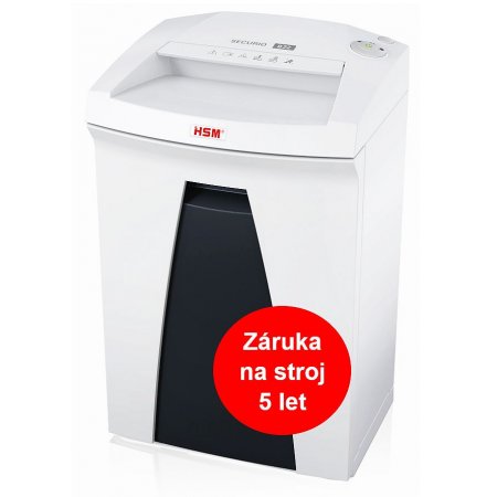 Skartovací stroj HSM Securio B22, kapacita 11listů, řez 3,9x30 mm, obr. 1