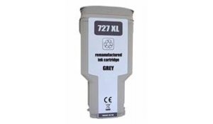 HP 727XL - renovovaná šedá tisková kazeta F9J80A (300ml)