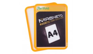 Magneto - magnetický rámeček A4, oranžový - 2 ks