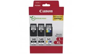 Canon PG-540L, /CL-541XL - originál sada 3 kazet