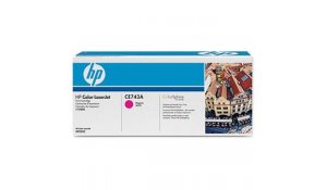 HP tisková kazeta purpurová, CE743A originální
