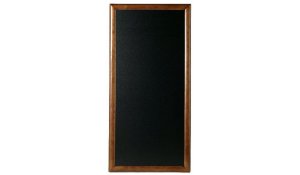 Nástěnná popisovací tabule LONG 56x100 cm, tmavě hnědá