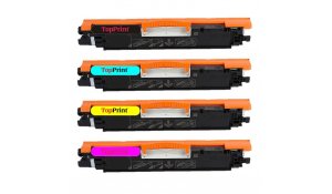 Canon CRG-729CMYK - kompatibilní cenově výhodná sada všech barev Topprint 