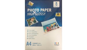 Fotopapír A4 lesklý, 230g, 20listů  