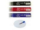 Náplň do gumovacího pera Pilot Frixion Ball, hrot 07mm, 3ks černá, obr. 2