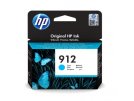 HP 912 ink. azurová 3YL77AE originál, obr. 2